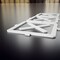 Ekena Millwork Medium Carlisle Decorative Fretwork Wall Panels in Architectural PVC, 26 7/8"W x 15 3/8"H x 3/8"T WALP16X16CAR - alternate 2